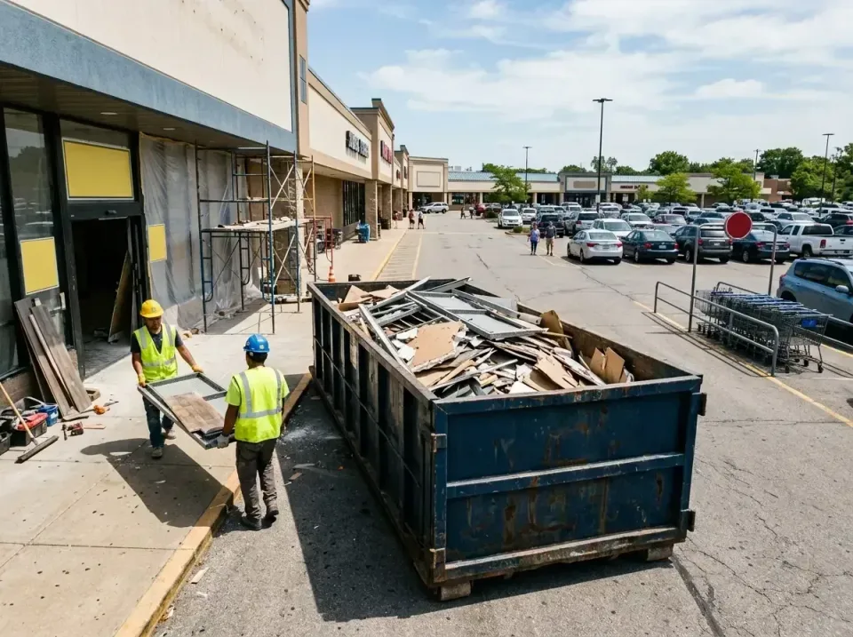 retail-store-renovation-debris-003 — frequently asked questions, Roll-off Dumpster Rentals in Bullhead City, AZ